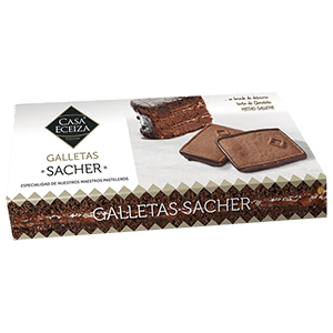 Casa Eceiza Galletas de Chocolate Sacher 120 g.