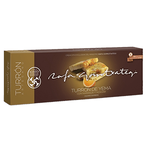 Turron de Yema con Naranja Gorrotxategi 250 g.